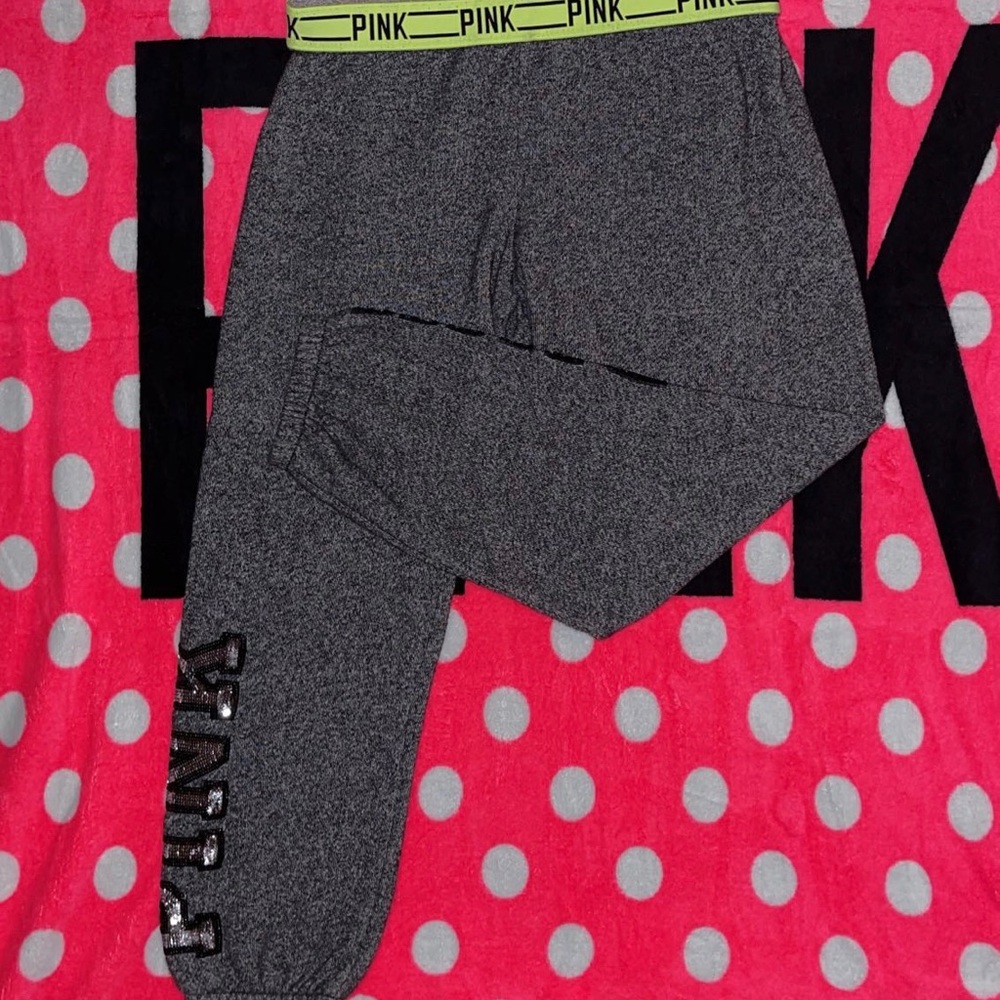 Vs PINK bling joggers